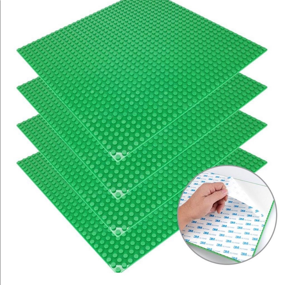 B2G1 Clourf building base plates for small bricks